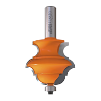 HW Multiprofilfräser, D=38.1mm, NL=28mm, GL=77.5mm, Profil B, S=12.7mm