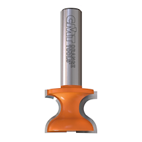 HW Griffleistenfräser, D=38.1mm, R=12.7mm, R1=9.5mm, NL=35mm, GL=85.8mm, S=12.7mm