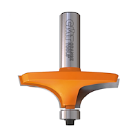 HW Handlauffräser, D=63.5mm, NL=19mm, GL=67.9mm, Profil A, S=12.7mm