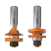 HW Konter- / Profilfräser Set, D=31.75mm, HD=11-17.4mm, GL=67mm, S=12mm