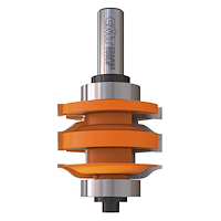 HW Konter- / Profilfräser Set, D=50.87mm, HD=18-22mm, GL=87.5mm, Profil A, S=12.7mm