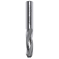 VHM Bohrschlichtfräser Z3, D=14mm, NL=50mm, GL=110mm, S=14mm, RR