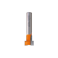 HW Schlüssellochfräser Z2, D=19.5mm, D1=12.6mm, NL=17.5mm, GL=48mm, S=8mm