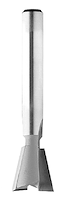 HW Zinkenfräser 7°, Z2, D=19mm, NL=22mm, GL=60.3mm, S=8mm