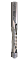 VHM Spiralbündigfräser Z2, D=12.7mm, NL=50.8mm, GL=114mm, S=12mm, R