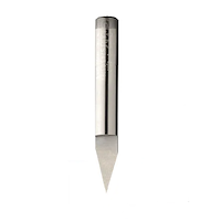 VHM Laserpunktfräser 35°, Z1, D=6mm, NL=9mm, GL=50mm, S=6mm, R
