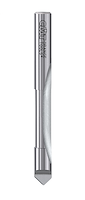 VHM Kopier-Bündigfräser Z1, D=6.35mm, NL=19mm, GL=64mm, S=6.35mm, R