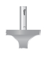 HW Viertelstabfräser R20, D=60mm, NL=32mm, GL=83mm, Z2, S=12mm, R