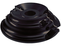 WPL Gesimsfräser, D=170mm, ND=100mm, HD=43mm, BO=30mm, Z=2, R, Aluminium