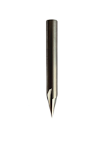 VHM Schriftenfräser 30°, D=0.1/6mm, NL=11mm, GL=50mm, S=6mm, Z2, R
