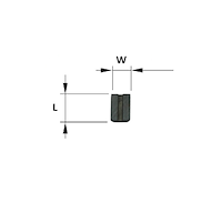 HW Wendeplatte 8.5x5.5x1.1mm